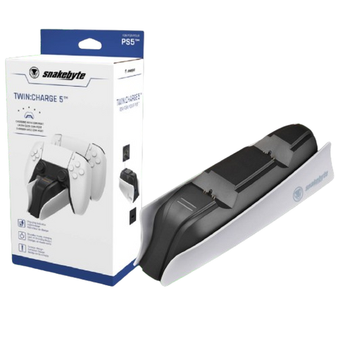 PS5 Snakebyte Twin Charge 5 (White) PS5 Snakebyte Twin Charge 5 (White)