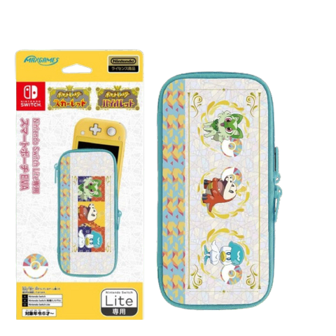 Nintendo Switch Lite Maxgames Smart Pouch EVA Starter Pokemon Scarlet Violet Nintendo Switch Lite Maxgames Smart Pouch EVA Starter Pokemon Scarlet Violet