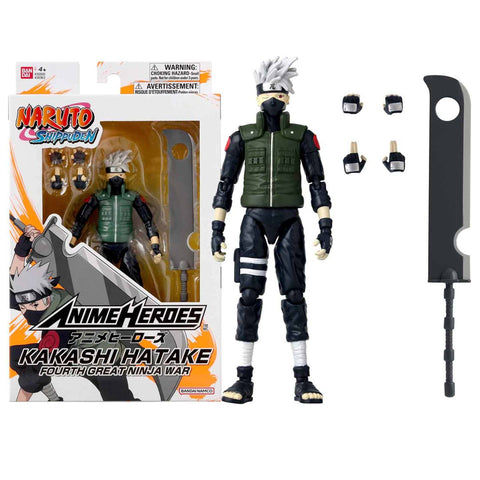 Bandai Naruto Anime Heroes - Kakashi Fourth Great Bandai Naruto Anime Heroes - Kakashi Fourth Great
