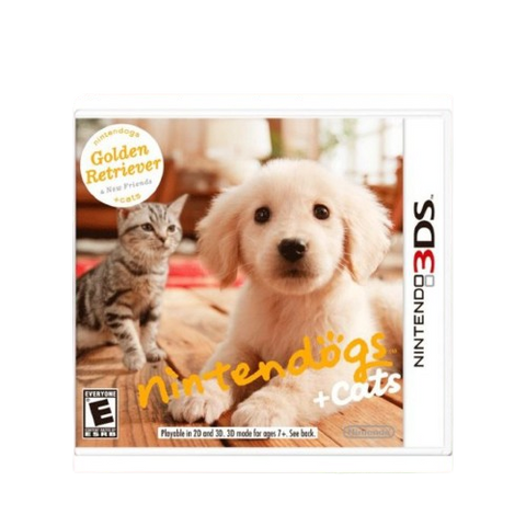 3DS Nintendogs + Cats: Golden Retriever & New Friends 3DS Nintendogs + Cats: Golden Retriever & New Friends