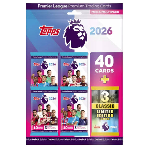 Topps Premier League 2026 Mega Multipack Topps Premier League 2026 Mega Multipack