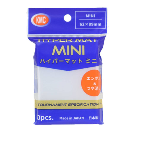 KMC Hyper Mat Mini 60PC Clear 62x89MM (New) KMC Hyper Mat Mini 60PC Clear 62x89MM (New)
