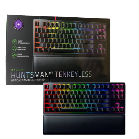 Razer Huntsman V2 Tenkeyless Purple Clicky Keyboard Razer Huntsman V2 Tenkeyless Purple Clicky Keyboard