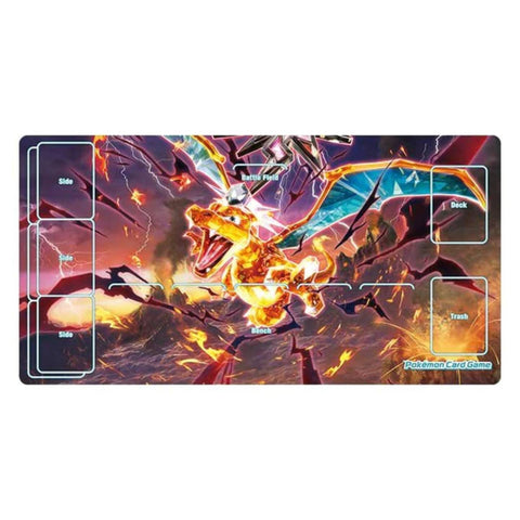 Pokemon Card Game Rubber Playmat SV3 Tera Charizard Pokemon Card Game Rubber Playmat SV3 Tera Charizard
