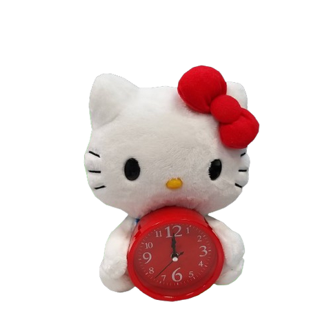 Hello Kitty 45th Anniversary Plush + Analog Clock Hello Kitty 45th Anniversary Plush + Analog Clock