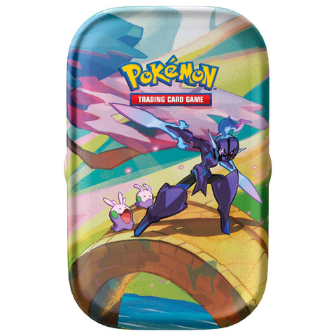 Pokemon TCG Vibrant Paldea Mini Tin - Ceruledge & Goomy Pokemon TCG Vibrant Paldea Mini Tin - Ceruledge & Goomy