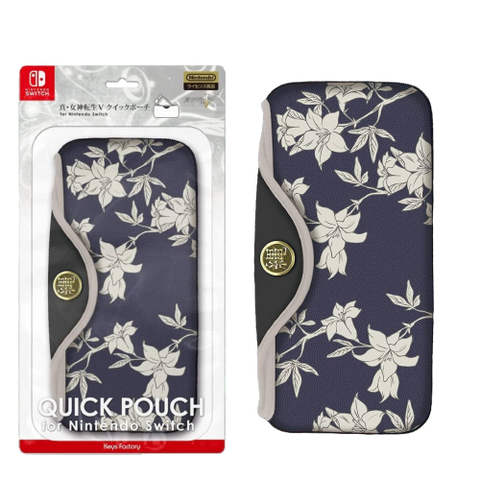 Nintendo Switch Keys Factory Shin Megami Tensei V Quick Pouch Nintendo Switch Keys Factory Shin Megami Tensei V Quick Pouch