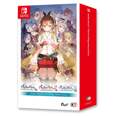 Nintendo Switch Atelier Ryza Secret Trilogy Pack (Asia) Nintendo Switch Atelier Ryza Secret Trilogy Pack (Asia)