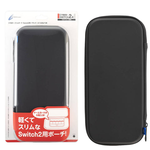 Nintendo Switch 2 Cyber Gadget Slim Pouch - Black Nintendo Switch 2 Cyber Gadget Slim Pouch - Black