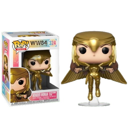Funko POP! (324) Wonder Woman 1984 Gold Flying Metallic Funko POP! (324) Wonder Woman 1984 Gold Flying Metallic