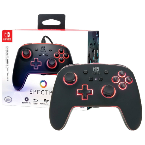Nintendo Switch PowerA Enhanced Spectra Wired Controller Nintendo Switch PowerA Enhanced Spectra Wired Controller