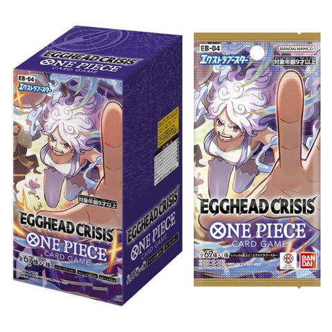 One Piece Card Game EB-04 Egghead Crisis Booster (JAP) One Piece Card Game EB-04 Egghead Crisis Booster (JAP)
