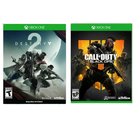 XBox One Call of Duty Black Ops 4 + Destiny 2 Pack (US) XBox One Call of Duty Black Ops 4 + Destiny 2 Pack (US)