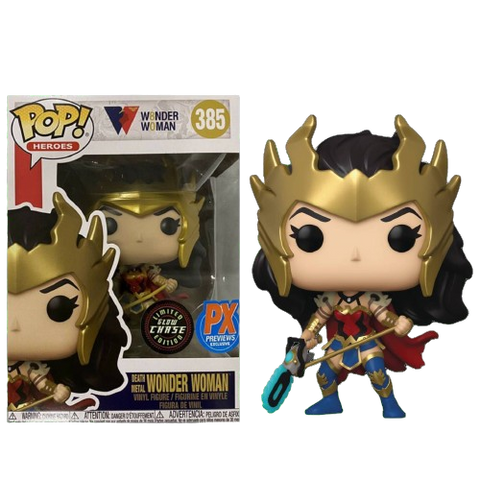 Funko POP! (385) DC Death Metal Chase Wonder Woman PX Funko POP! (385) DC Death Metal Chase Wonder Woman PX