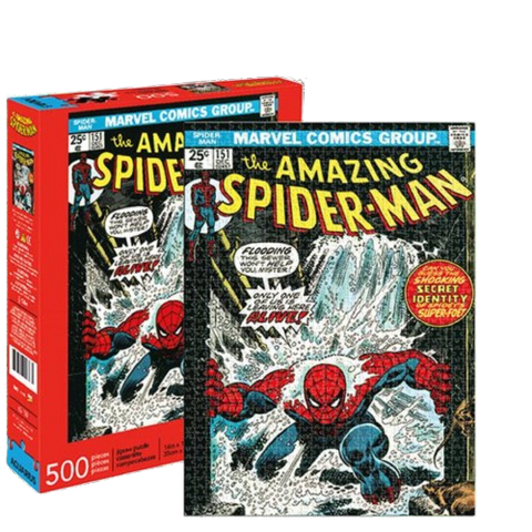 Spider-Man Cover 500-Piece Puzzle Spider-Man Cover 500-Piece Puzzle