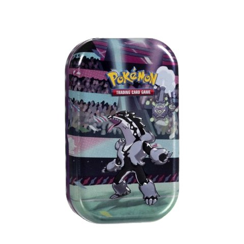 Pokemon TCG Galar Power Galarian Obstagoon Mini Tin Pokemon TCG Galar Power Galarian Obstagoon Mini Tin