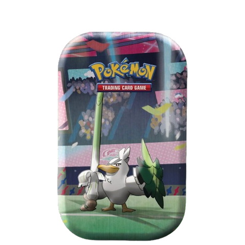 Pokemon TCG Galar Power Galarian Sirfetch Mini Tin Pokemon TCG Galar Power Galarian Sirfetch Mini Tin