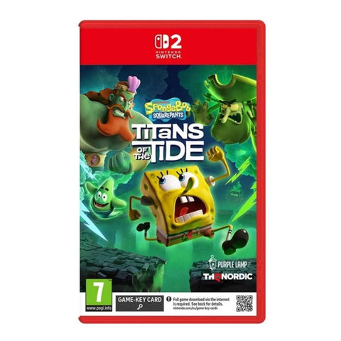 Nintendo Switch 2 SpongeBob SquarePants: Titans of the Tide (EU) Game Key-card Nintendo Switch 2 SpongeBob SquarePants: Titans of the Tide (EU) Game Key-card