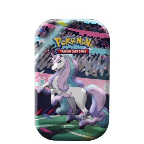 Pokemon TCG Galar Power Galarian Rapidash Mini Tin Pokemon TCG Galar Power Galarian Rapidash Mini Tin