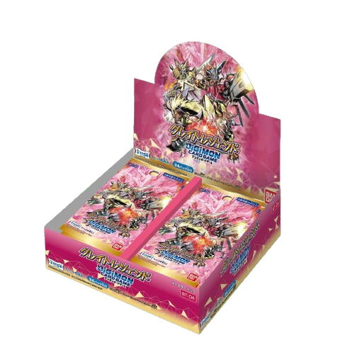 Digimon Card Game BT-04 Great Legend Booster (JAP) Digimon Card Game BT-04 Great Legend Booster (JAP)