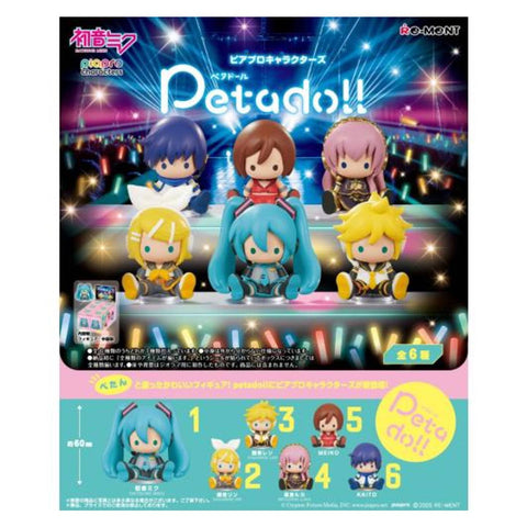 Re-Ment Hatsune Miku Petadoll Piapro (Set of 6) Re-Ment Hatsune Miku Petadoll Piapro (Set of 6)