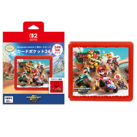 Nintendo Switch 2 Maxgames Card Pocket 24 - Mario Kart World Nintendo Switch 2 Maxgames Card Pocket 24 - Mario Kart World