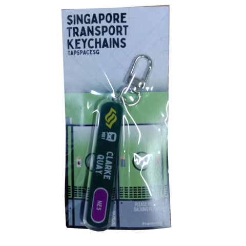 Clarke Quay MRT Station Keychain Clarke Quay MRT Station Keychain