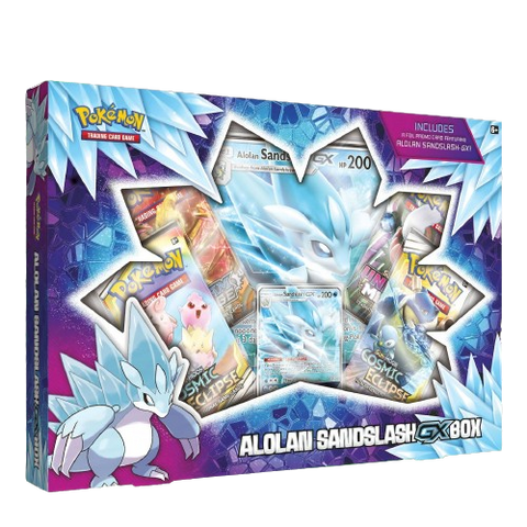 Pokemon TCG Alolan Sandslash GX Box Pokemon TCG Alolan Sandslash GX Box