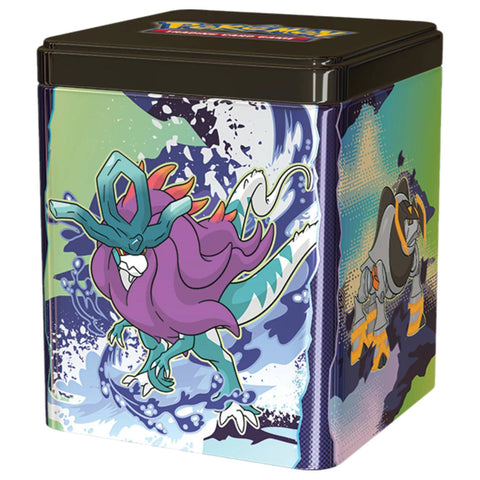 Pokemon Stacking Tin Q1 2025 - Paradox Pokemon Stacking Tin Q1 2025 - Paradox