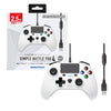 PS4/ Window Gametech Simple Battle Pad 4 - White PS4/ Window Gametech Simple Battle Pad 4 - White
