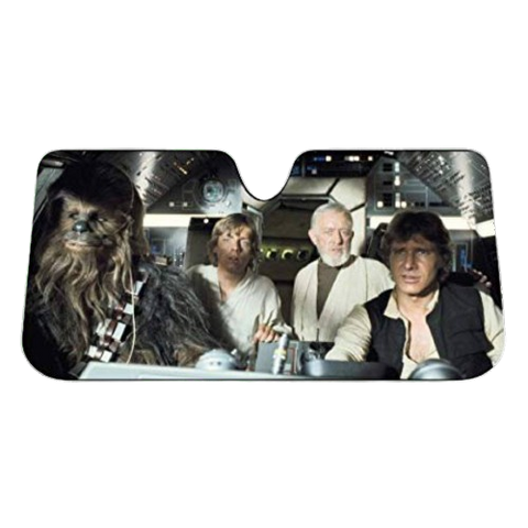 Star Wars Accordion Sunshade Star Wars Accordion Sunshade