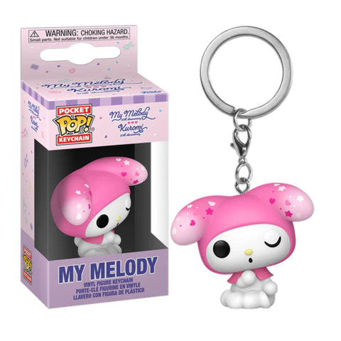 Funko My Melody 50th Anniversary Pocket Keychain Funko My Melody 50th Anniversary Pocket Keychain