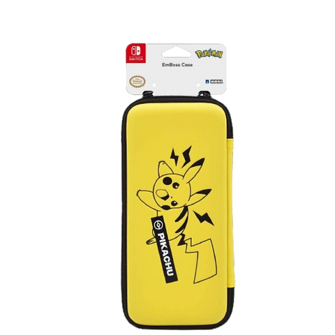 Nintendo Switch Hori Yellow Pikachu Emboss Case Nintendo Switch Hori Yellow Pikachu Emboss Case