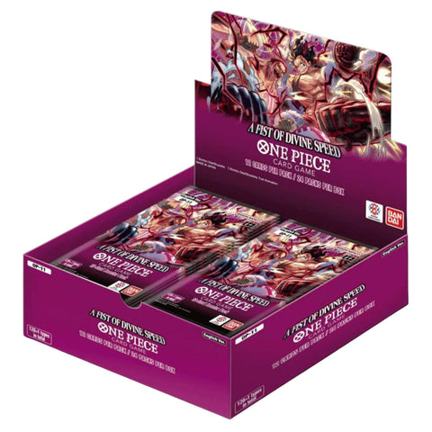 One Piece Card Game OP-11 A Fist of Divine Speed Booster (ENG) One Piece Card Game OP-11 A Fist of Divine Speed Booster (ENG)