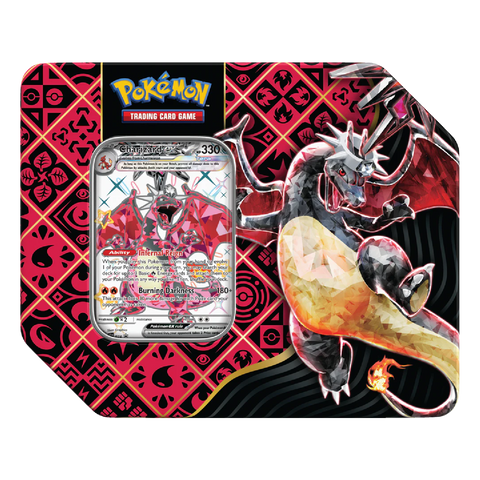 Pokemon SV4.5 Paldean Fates Big Tin - Charizard Ex
