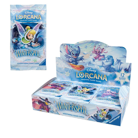 Disney Lorcana Set 11 Winterspell Booster Disney Lorcana Set 11 Winterspell Booster