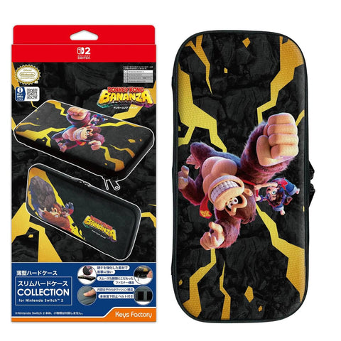 Nintendo Switch 2 Keys Factory Slim Hard Case - Donkey Kong Bananza Nintendo Switch 2 Keys Factory Slim Hard Case - Donkey Kong Bananza