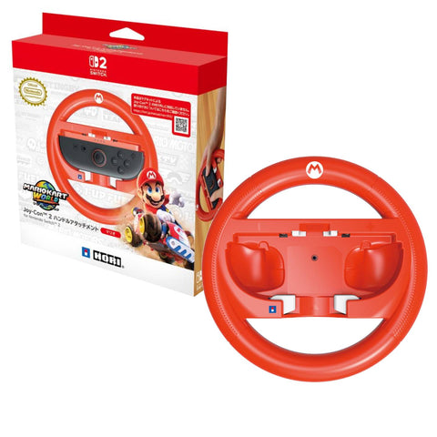 Nintendo Switch 2 Hori Joy-Con Wheel Attachment - Mario Nintendo Switch 2 Hori Joy-Con Wheel Attachment - Mario