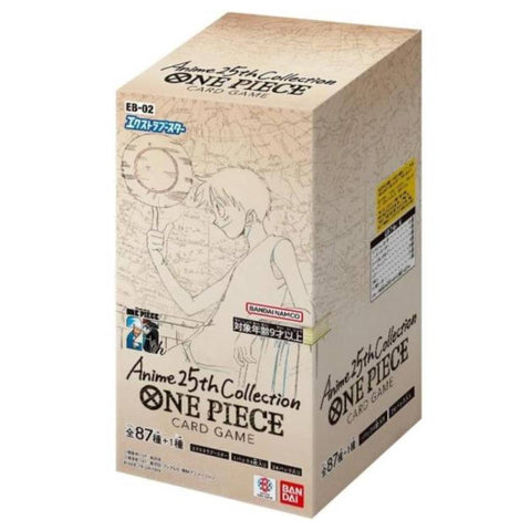 One Piece Card Game EB-02 Anime25th Collection Extra Booster (JAP) One Piece Card Game EB-02 Anime25th Collection Extra Booster (JAP)