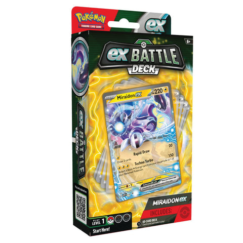 Pokemon Ex Battle Deck - Miraidon Ex Pokemon Ex Battle Deck - Miraidon Ex