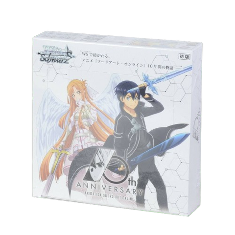 Weiss Schwarz 10th Anniversary Animation Sword Art Online Booster Weiss Schwarz 10th Anniversary Animation Sword Art Online Booster