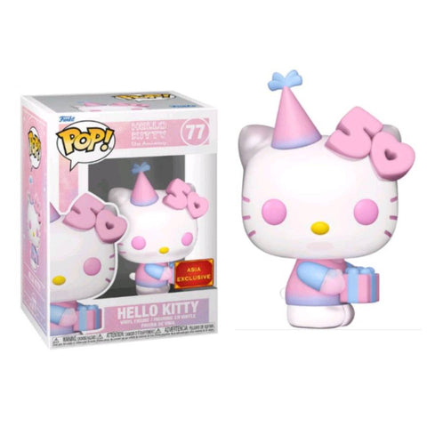 Funko POP! (77) Sanrio Hello Kitty 50th Presents Asia Special Edition Funko POP! (77) Sanrio Hello Kitty 50th Presents Asia Special Edition