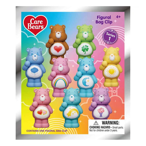 Care Bears Series 1 3D Foam Bag Clip Bind Bag Care Bears Series 1 3D Foam Bag Clip Bind Bag