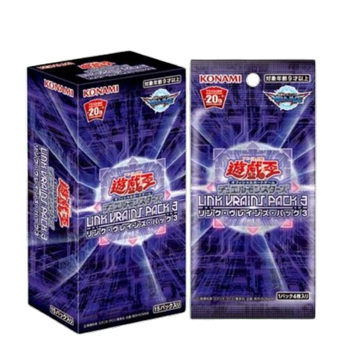 Yu Gi Oh Vrains Pack 3 Booster (JAP)