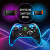 Nintendo Switch/ Switch 2 AllOne Wireless Controller - Clear Black Nintendo Switch/ Switch 2 AllOne Wireless Controller - Clear Black