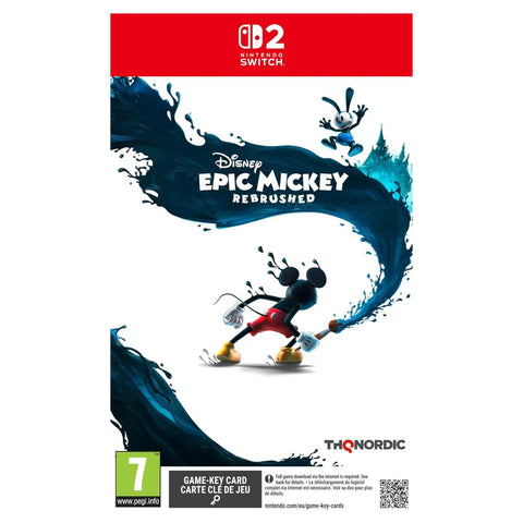 Nintendo Switch 2 Disney Epic Mickey: Rebrushed (EU) Game Key-card Nintendo Switch 2 Disney Epic Mickey: Rebrushed (EU) Game Key-card