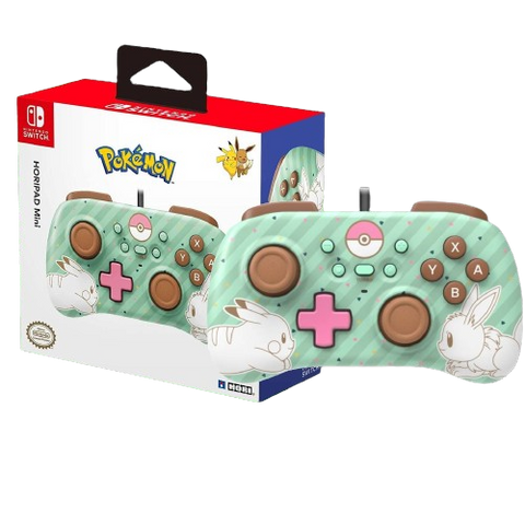 Nintendo Switch EU Hori Wired Horipad Mini Pikachu & Eevee Nintendo Switch EU Hori Wired Horipad Mini Pikachu & Eevee