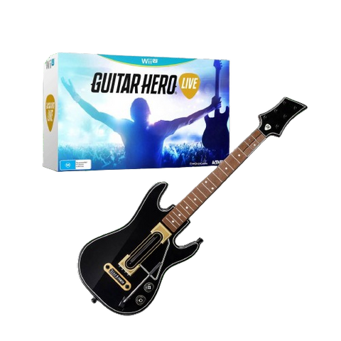WII U Guitar Hero Live Bundle WII U Guitar Hero Live Bundle