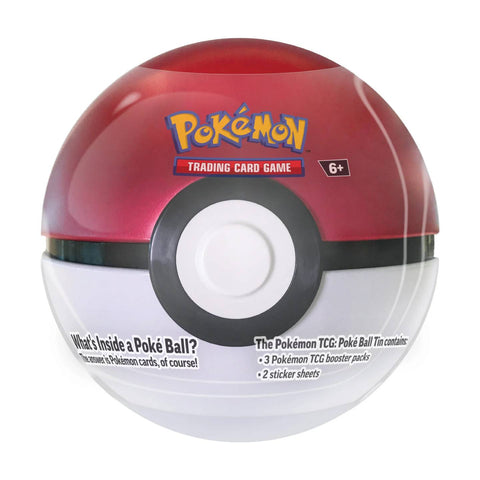 Pokemon TCG Poke Ball Tin - Red (210-41331) Pokemon TCG Poke Ball Tin - Red (210-41331)