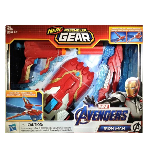 Nerf Assembler Gear Marvel Avengers - Iron Man Nerf Assembler Gear Marvel Avengers - Iron Man